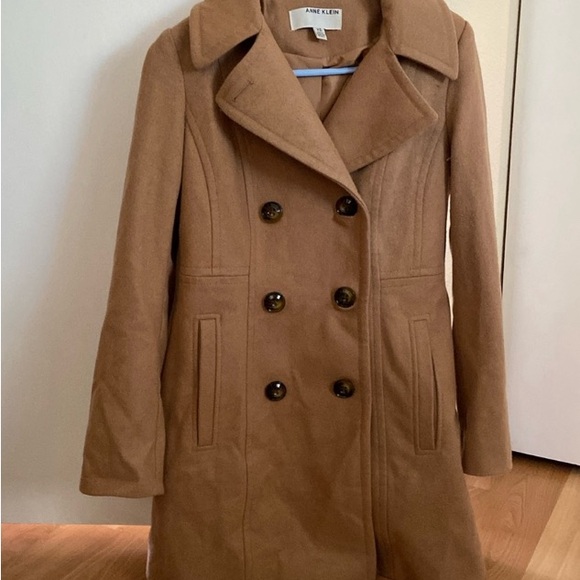Anne Klein Wool blend double breasted pea coat - Picture 10 of 10